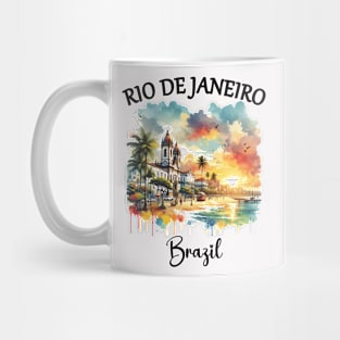 2024 Rio De Janeiro - Brazil Water Color Art Mug